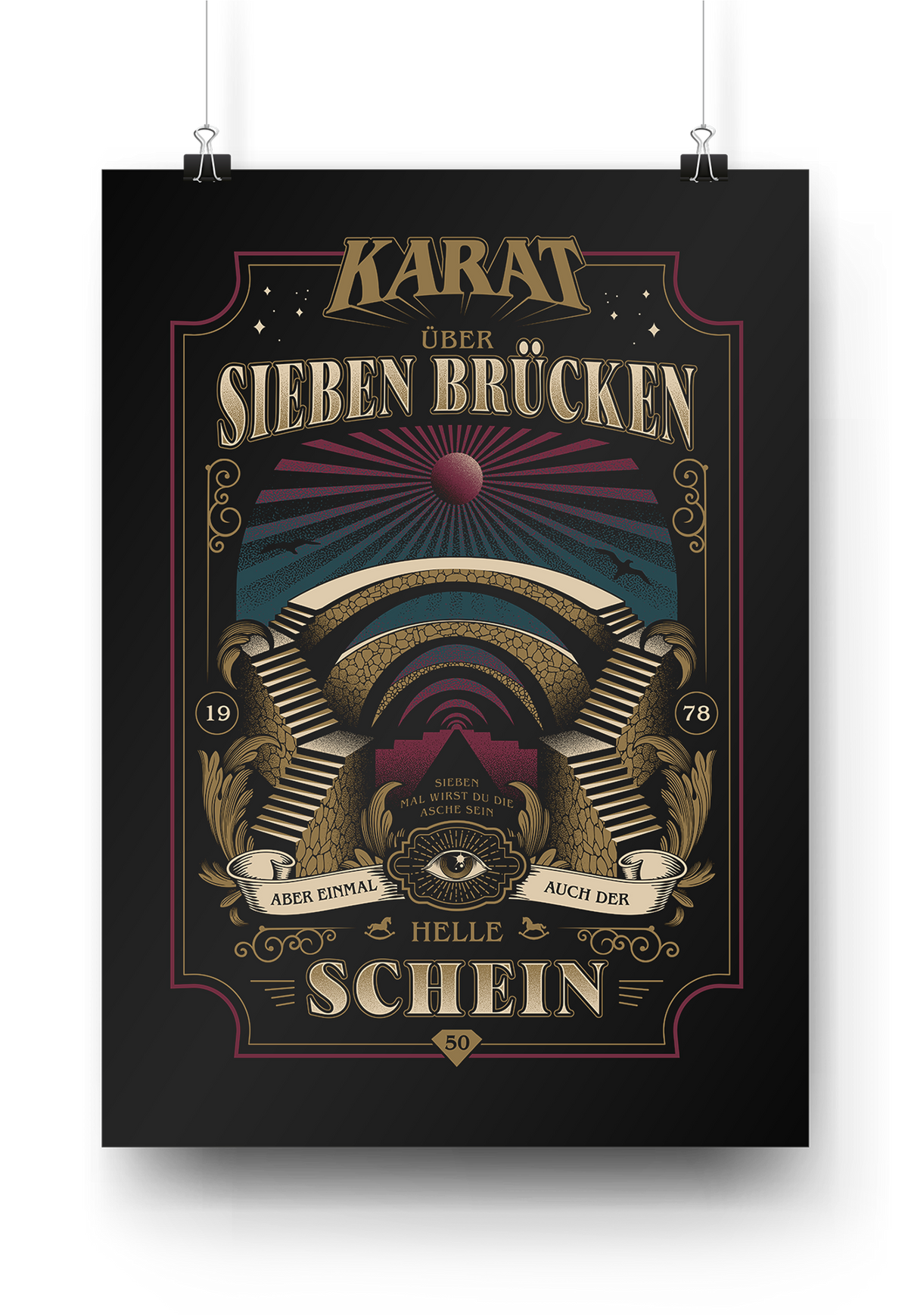 Karat - Sieben Brücken - Poster | Neutral-Image