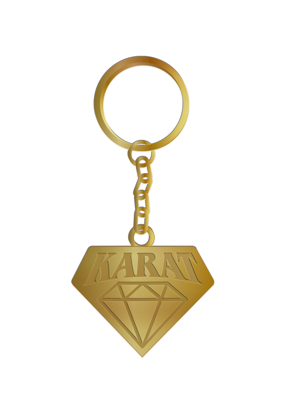 Karat - Diamant Logo Gold - Keychain | Neutral-Image